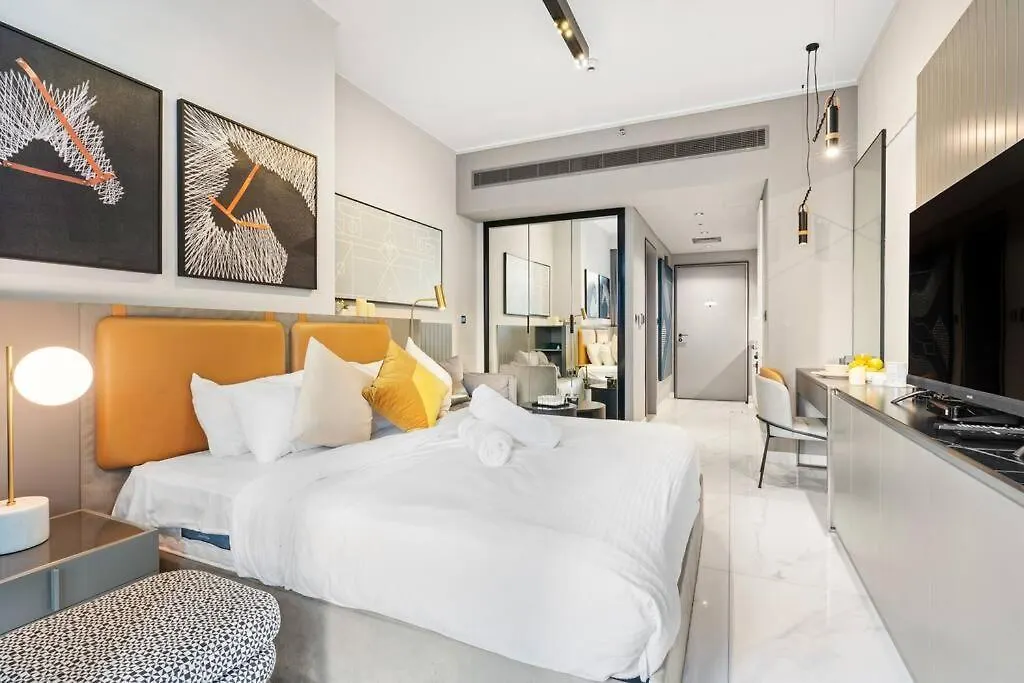 Apartment First Class Studio Stylish Haven Dubai